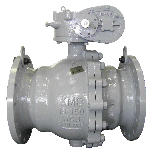 B2TR : 2 Piece Trunnion Ball valve